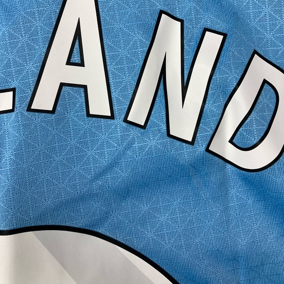 Erling Haaland Manchester City 2023/24 Home Jersey Men’s Medium Home Puma Blue - Picture 9 of 16